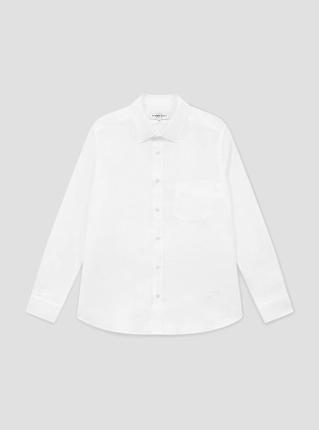 White Linen Shirt